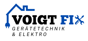 VoigtFIX Ihr lokaler Reparaturdienst für Geräte im Haushalt und im Gewerbe Logo